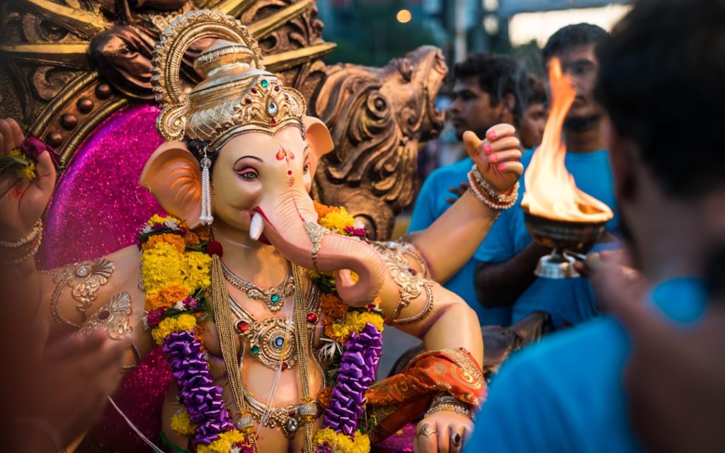 Photo Ganesh statue